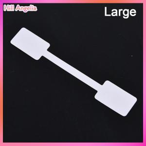 [Hill Angelia] 100pcs White Price Label Tags with Hanging String Jewelry Stationery Shoes Cloth
