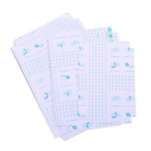 10/20Sheets Self Adhesive Book Wrapper | Transparent Protective Cover | Waterproof Film for Books