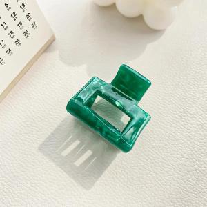 DuoShang Kẹp Tóc Vuông Nhỏ 3.5CM Kẹp Acetate Thân Thiện Với Môi Trường Kẹp Tóc Hợp Thời Trang Retro Cho Nữ Phụ Kiện Tóc Cho Nữ 2026