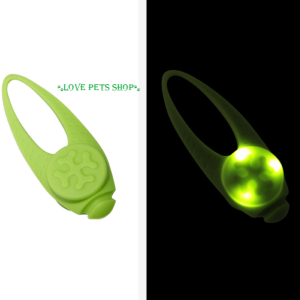 Đèn led chống đi lạc Chó mèo bằng chất liệu silicon (mẫu mới) - Love Pets Shop