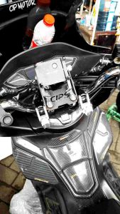 Paket Holder Handphone Plus Breket Holder Gup Pro 3 PCX 150 & 160