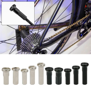 50pcs Metal Mountain Bike Wheel Spoke Nipple Replacement for 12G 13G 14G Spoke Road Mountain Bicycles Part Accessories