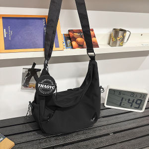 Mens messenger bag 2026 New large-capacity mens dumpling backpack large-capacity shoulder bag for men