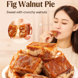 Fig Slices Fig Dried Healthy Snack/Zero Sugar Added Walnut Filling/Sweet Nutritious Office Family Snack/All Ages Adults Men Women