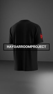 ✅ Mens distro T-shirt D02 combed 24s embossed screen printing .C