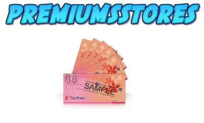 Ntuc Fairprice Voucher Gift Card Physical (Minimum 1 year or more)