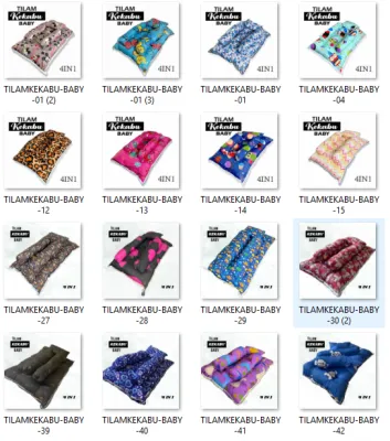 Special Edition Tilam Kekabu Baby 4in1 Tebal Baby Matress