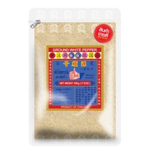 ง่วนสูน พริกไทยขาวป่นตรามือ 500 g ซอง Ground White Pepper