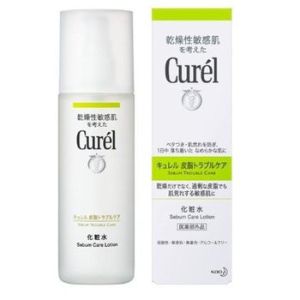 Nước hoa hồng ngừa mụn kiềm dầu Curel Sebum Care Lotion 150ml - Nhật Bản