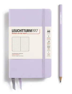 Leuchtturm1917 Hardcover A6 Pocket Notebook Assorted Colors - Ruled / Dotted / Plain