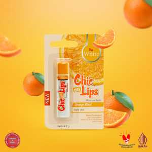 Viva White Moisture Balm Chic On Lips - Orange Blast (Daily Use)
