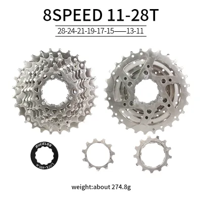 BUCKLOS Mountain Bike Cassette 9/10/11/12S K7 Road Bicycle Freewheel Lightweight Road MTB Cassette Freewheel for SHIMANO HG
