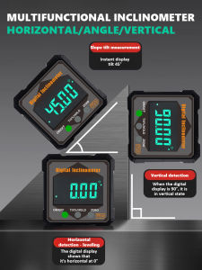 Magnetic Digital Angle Measuring Instrument Level/High Accuracy Display/Precise Angle Gauge For Home Renovation/Men Women DIY Repair