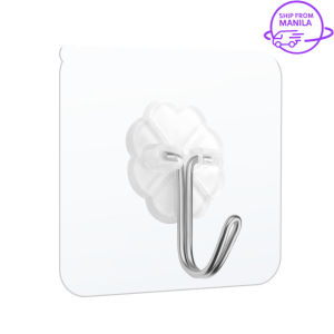 Transparent Hook Clear Self Adhesive Hooks Magic Wall Hook Strong Heavy Duty Waterproof Stick