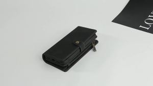 ใช้บังคับ iPhone15 ซองศัพท์มือถือ ซองหนังศัพท์มือถืออเนกประสงค์ สำหรับ Apple 14 กระเป๋าสตางค์และเคสศัพท์ IP16 กระเป๋าหนังแบบพับ