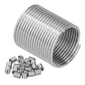 Thread repair recoil helicoil M14 x 1.25 1D stainlees 304 perbaikan drat M 14 Alat Perbaikan Drat Baut 19 Slek Dol Verbos Helicoil M14