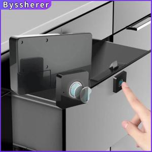 Byssherer Smart Drawer Electronic Lock Fingerprint Lock Filing Cabinet Storage Closet Door Lock Fingerprint Furniture
