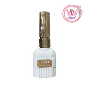 สีลูกแก้ว 💅(U•Omeei ) 💅 ขวดขาว รุ่นใหม่ สีลูกแก้ว ทาบนพื้นสีได้ทุกสี ​15 ml