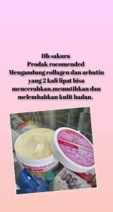 BODY BUTTER BRIGHTENING/HAND BODY SAKURA/HB PEMUTIH BY APOTEKER AGUS SALIM