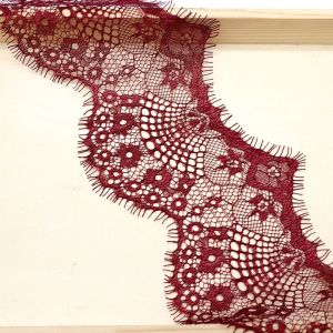 MODERNLUX 3 Yard Lace Trim Ribbon Floral Pattern Soft Texture Eyelash Lace Fabric Cuttable Sewing Lace Ribbon Dress Sewing