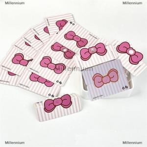 [COD] Millennium 100Pcs Foldable Packaging Paper Cards Bow Cards For Handmade Jewelry Retail Hang Tag Flowers Display Cardboard