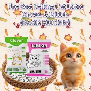 Pasir Kucing MUGEN CLOVER & LAURA Gumpal Wangi Premium Bentonite - Kemasan 12 Liter (HOT PROMO)
