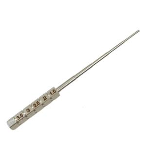 5 Size Stainless Steel Wire Winding Rod For Precise Coiling Crafting Fishing Solid Tool With High Hardness Corrosion Resistance