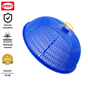 SHINPO Tudung Saji Bulat Diameter 35 CM Tudung Saji Saiko Food Cover Penutup Makanan SPO-SIP-308 Varian Warna
