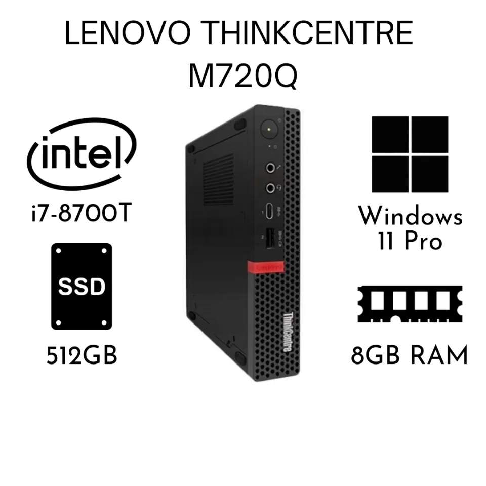 Lenovo ThinkCentre M720Q Tiny - Windowsデスクトップ