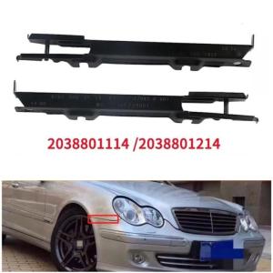 2Pcs Front Bumper Bracket End for W203 C230 C240 ​​C280 C320 C350 MB1042117 MB1043117 Replacement Bumper Rod Bracket End