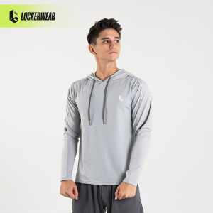 Hoodie Lengan Panjang Sport Kaos Gym Fitness Running Jogging Training Lari Baju Olahraga Long Sleeve Sport Stretch