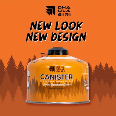 Tabung gas Kosong Canister Dhaulagiri 220 Gram - Canister dhaulagiri outdoor