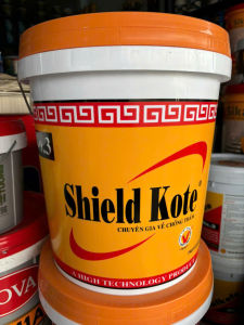 Chống thấm Shell Flintkote No3. Sơn chống thấm hồ cá koi chống thấm hồ nướcsàn mái vách tường.