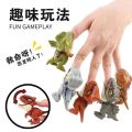 ​Jurassic World Dinosaur Snap Squad Collectibles for Display Finger Biting Funny Creative Dinosaur T-Rex Jurassic World Dino Cute Toy for Children Dino Movable Joints. 