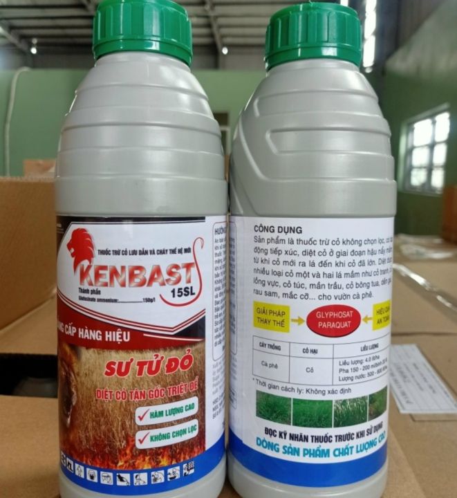 Thuốc trừ cỏ KENBAST GIÁ 1 Chai 900ml Kenbast 150sl Vua lưu dẫn tận gốc ...