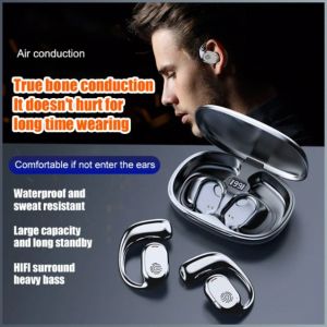 Bluetooth Headset Sweat and Dust Resistant Sports Headphones High Sound Quality Bone Conduction