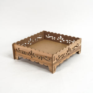 Dulang Hanataran Kahwin Tunang Set Murah Kayu Hiasan Dulang Kayu Putih Dulang Kahwin Hantaran Hidden Tray Cake Deco