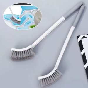 Wall-mounted Long Handle Toilet Brush No Dead Corners Gap Brush Soft Hair Toilet Cleaning Brush