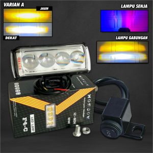 Saklar Lampu Tembak Lampu Biled Spion On Off On Breket Lubang Spion Universal Kiri Saklar Lampu Motor Saklar Kiri + Lampu Sorot Laser Lampu Tembak Laser Led Mini 2 Warna SUPER TERANG 1 PCS LAMPU SQL 4 MATA PLUS DEVIL STROBO DC 12V - 80V 18W Super Terang