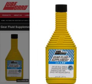 LUBEGARD Gear Fluid Supplement with LXE® Technology - Boost Your Gear Performance and Extend Equipment Life