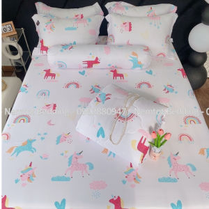 🌇HÀNG NHẬP🌇 Trọn Bộ Lụa Tencel Viscose Tự Nhiên Mát Mịn Bộ 4 và 5 Món Gồm Chăn Chần Bông Microfiber Cao Cấp _ Nemtot Bedding