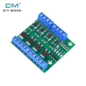 Diymore DC 3.7V ~ 27V Quad Bo mạch chủ MOS FET mô-đun LED optocoupler bị cô lập mô-đun điều khiển PLC bảng khuếch đại