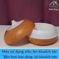 Máy xông tinh dầu khuếch tán sóng bằng siêu âm không tỏa nhiệt Tặng Tinh dầu thơm phòng khử mùi cỡ Lớn 500-2.000ml cho phòng &gt;20m2 thêm chức năng phun sương tạo ẩm hình Giọt nước và hình khác. 
