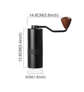 Gemilai Italian style portable manual coffee grinder hand cranked grinder household small grinder outdoor travel leisure CNC core