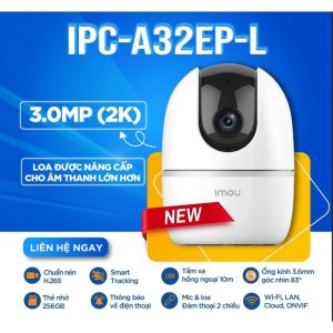 Camera Imou A32EP 3MP-2K siêu nét chính hãng Bảo Hành 24 Tháng