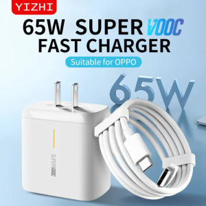 AP S: *Original Realme 65W SuperVOOC Fast Charger Adapter + 6.5A Cable for Realme