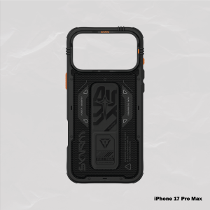 SKINARMA Phantom Mag-Charge Case with Grip Stand for iPhone Air (6.5)/17 Pro (6.3)/17 Pro Max (6.9) - Black/ Olive