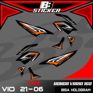 STICKER PREMIUM Stiker Vario 160 BISA HOLOGRAM Striping Vario 160 2022 2023 Vio 21