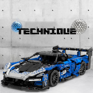 Đồ Chơi Lắp Ráp Mô Hình Siêu Xe Thể Thao Điều Khiển Từ Xa Rc McLaren Model SY8614 Với 1404+ Mảnh Ghép