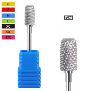 Manicure Tungsten Steel Grinding Head Flat Head Conical Tornado Jagged Type Nail Machine Grinding Tool Grinder Quick Nail Remover Drill Bit For Removing Phototherapy Nail Polish